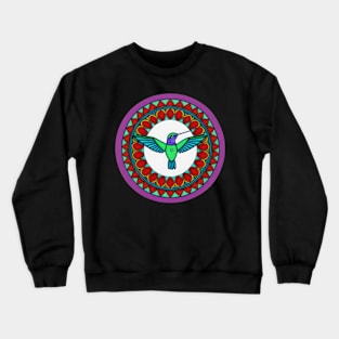 Hummingbird: Beautiful, Bright, & Colorful  | Crewneck Sweatshirt